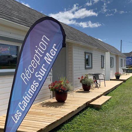 Les Cabines Sur Mer Cap-des-Rosiers Eksteriør billede